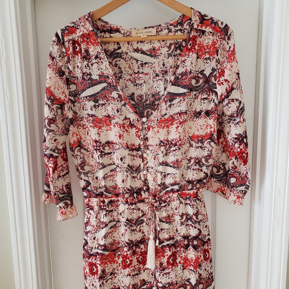 Black Swan Paisley Dress